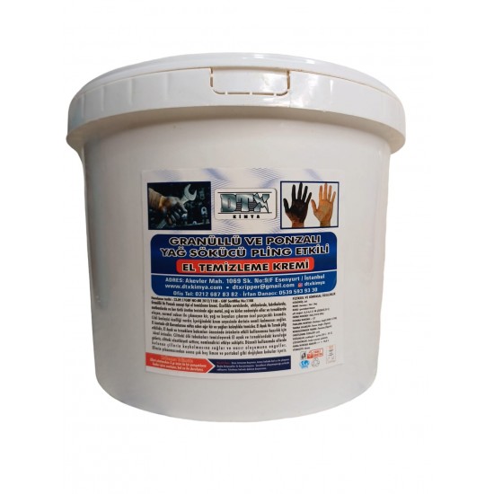 Endüstriyel Granürlü Ponzalı El Temizleme Sabunu 15 kg